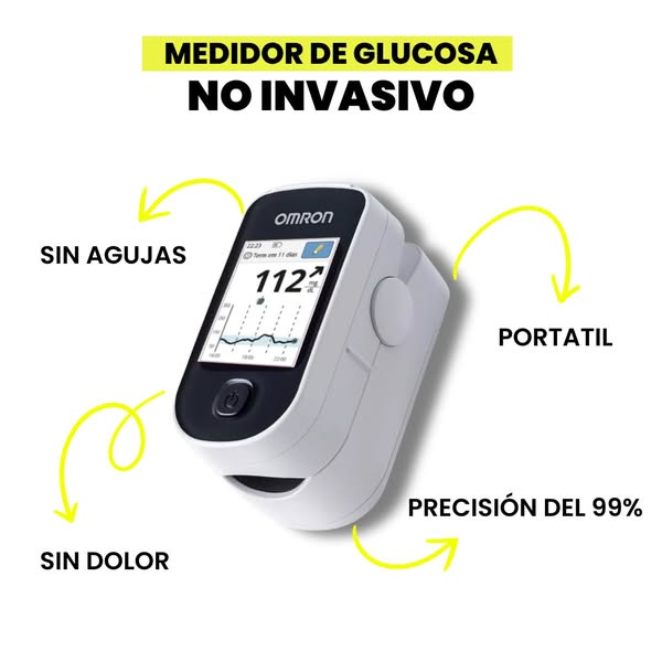 GLUCOMAX™ - Glucómetro No Invasivo